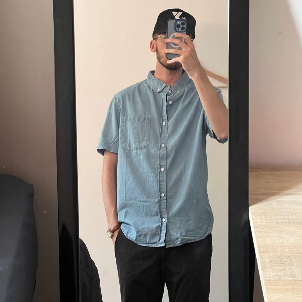 NOVA Men SS Chambray